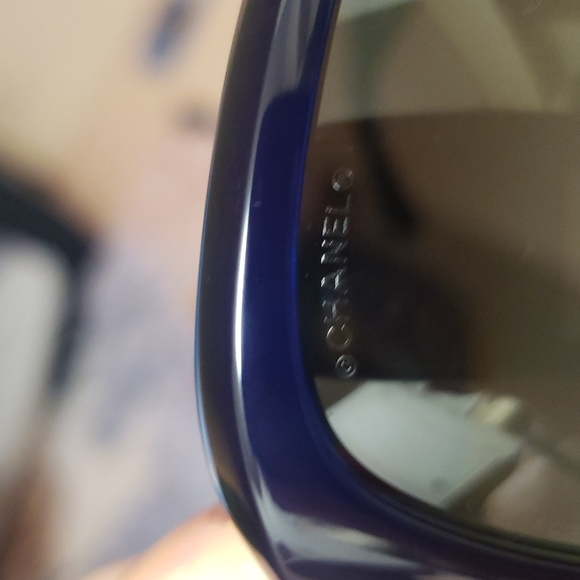 NWT⭐AUTHENTIC CHANEL⭐ Blue Jackie O style STUNNING SOPHISTICATED Sunglasses. - Picture 10 of 16